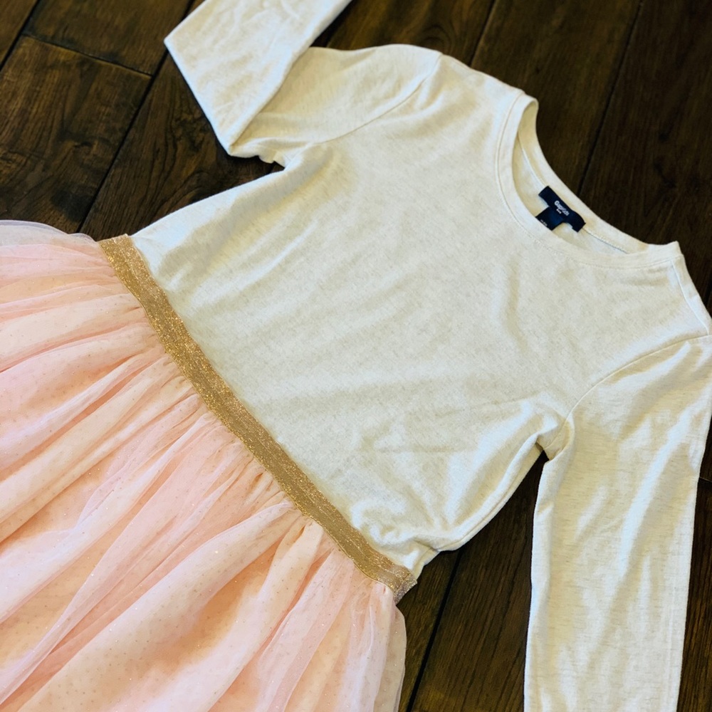 GAP Girls’ Mixed Media Dress